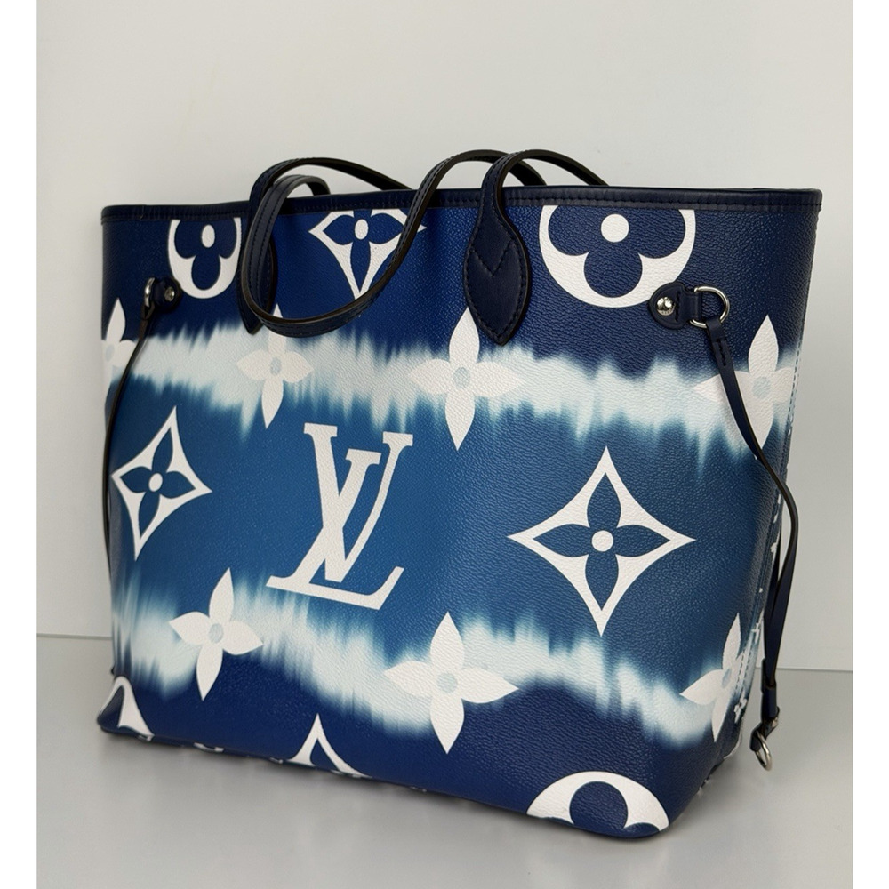 Louis Vuitton Neverfull Tote Bag MM in Escale Monogram Canvas 2020 D4